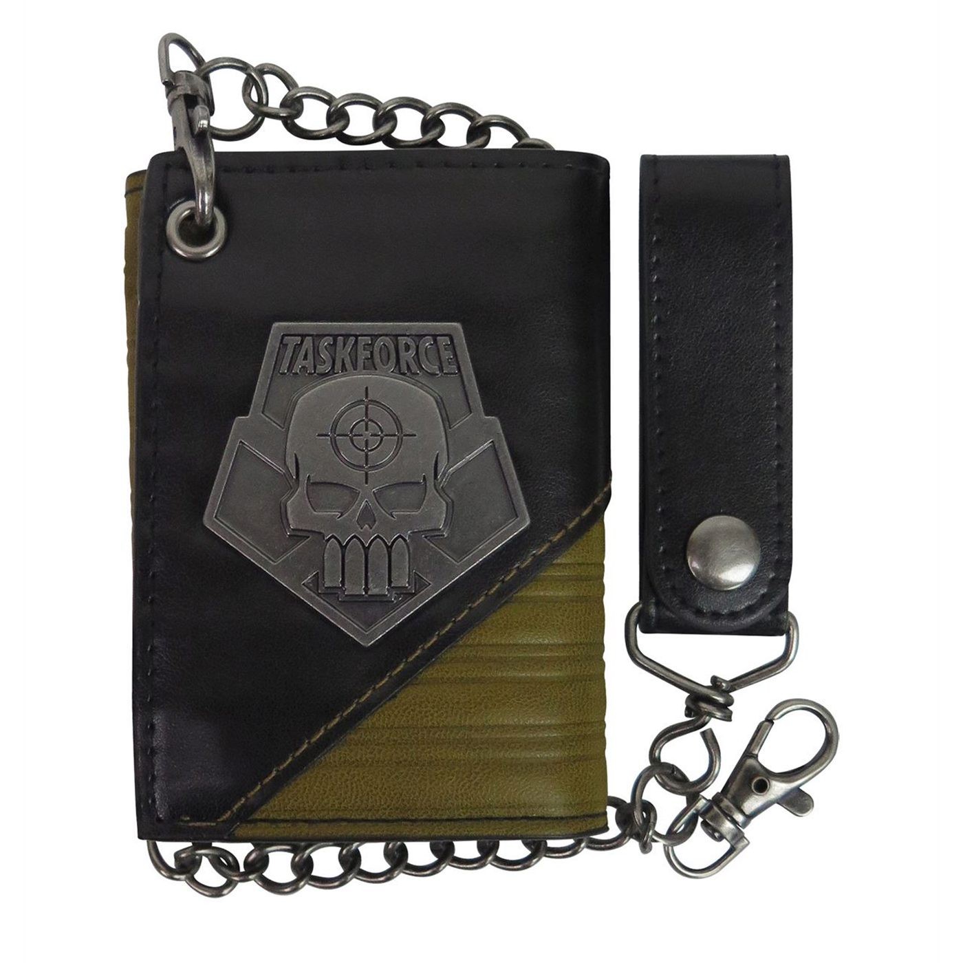 Suicide Squad Taskforce X Chain Wallet, Black