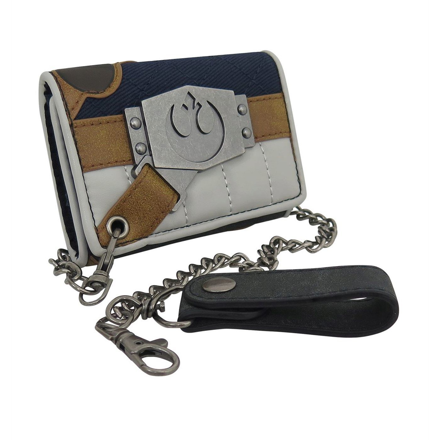 Star Wars Han Solo Hoth Uniform Chain Wallet, White