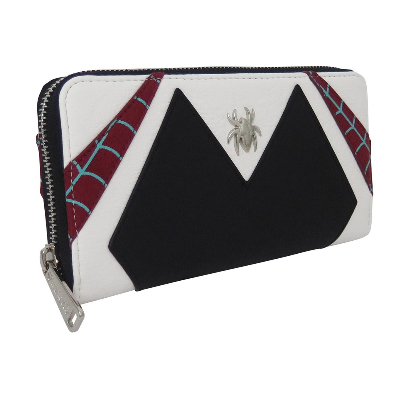 Spider-Gwen Loungefly Zip Around Wallet, White