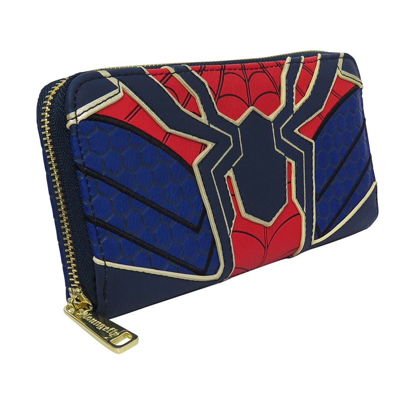 Avengers Infinity War Loungefly Iron Spider Wallet, Blue