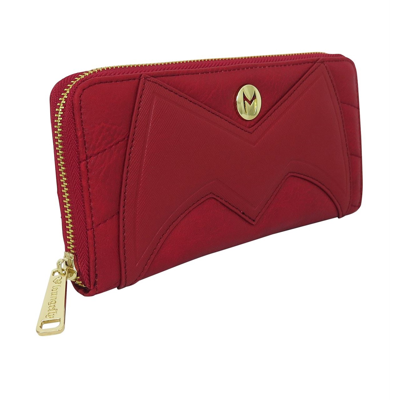 Avengers Scarlet Witch Loungefly Zip Around Wallet, Red