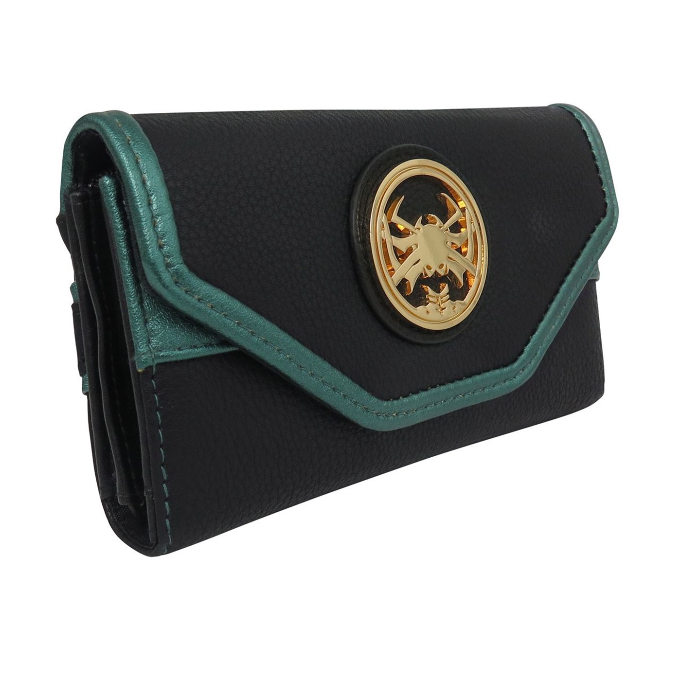 Thor Hela Women's Flap Wallet, Black