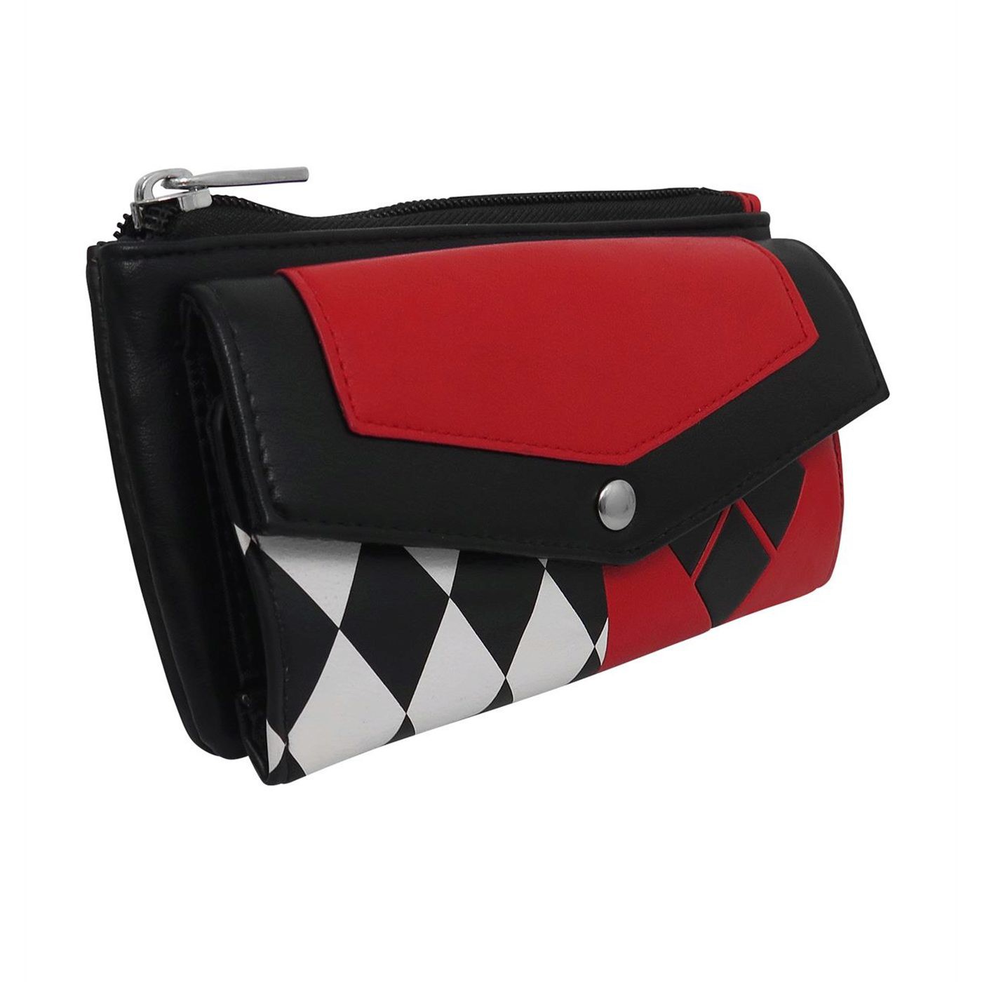 Harley Quinn Women's Envelope Wallet, Black