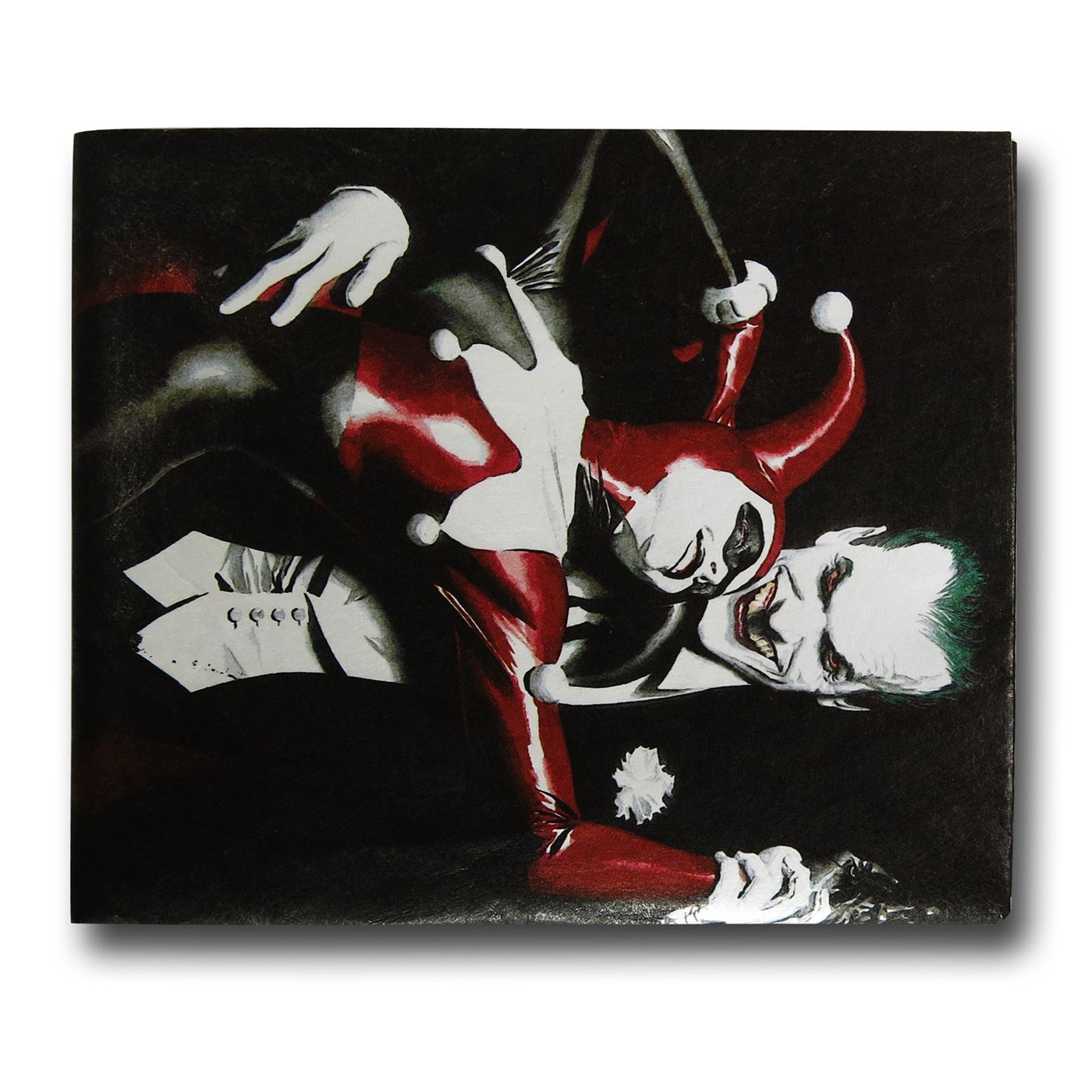 Joker & Harley by Alex Ross Tyvek Mighty Wallet, Black