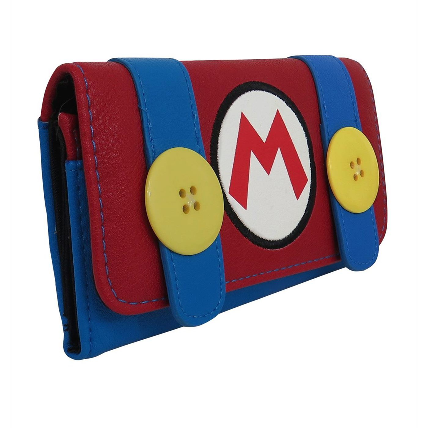 Nintendo Mario Bros.Coveralls Women's Wallet, Red