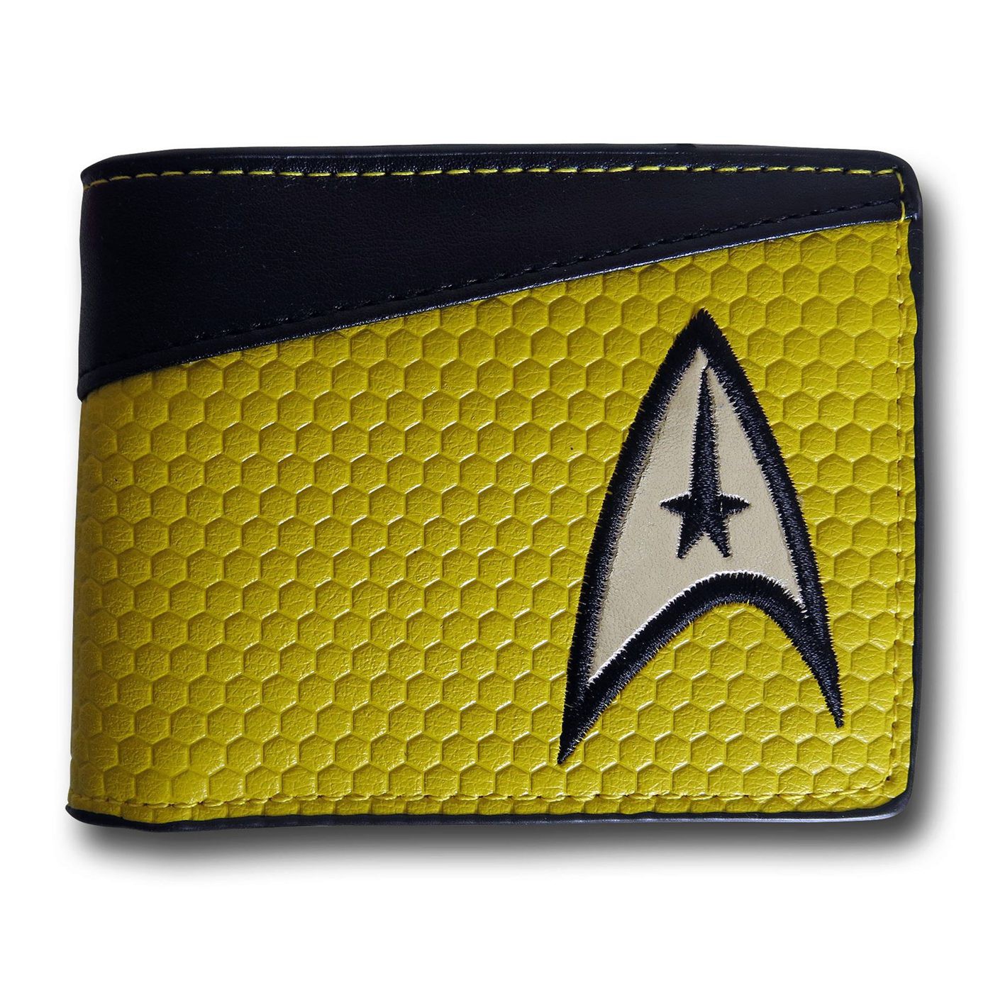 Star Trek Command Uniform Bi-Fold Wallet, Yellow