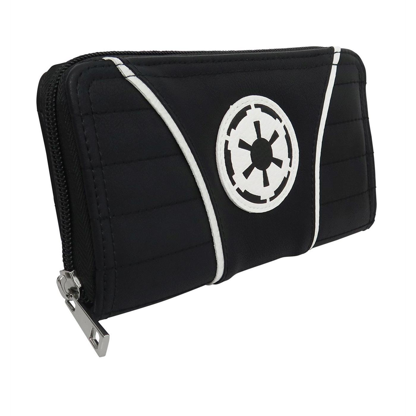 Star Wars Imperial Crest Women's Zipper Wallet, Black