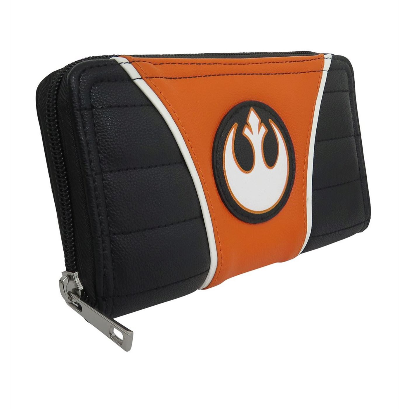 Star Wars Rebel Alliance Women's Zipper Wallet, Orange