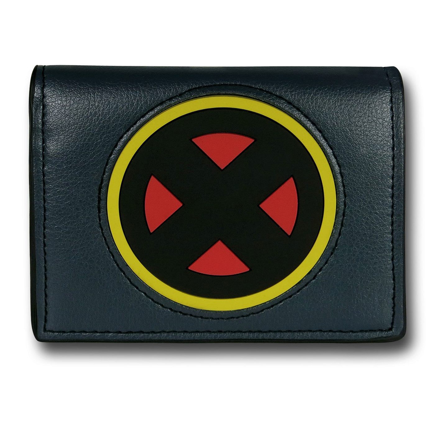 X-Men Symbol Rubber Bi-Fold Wallet, Grey