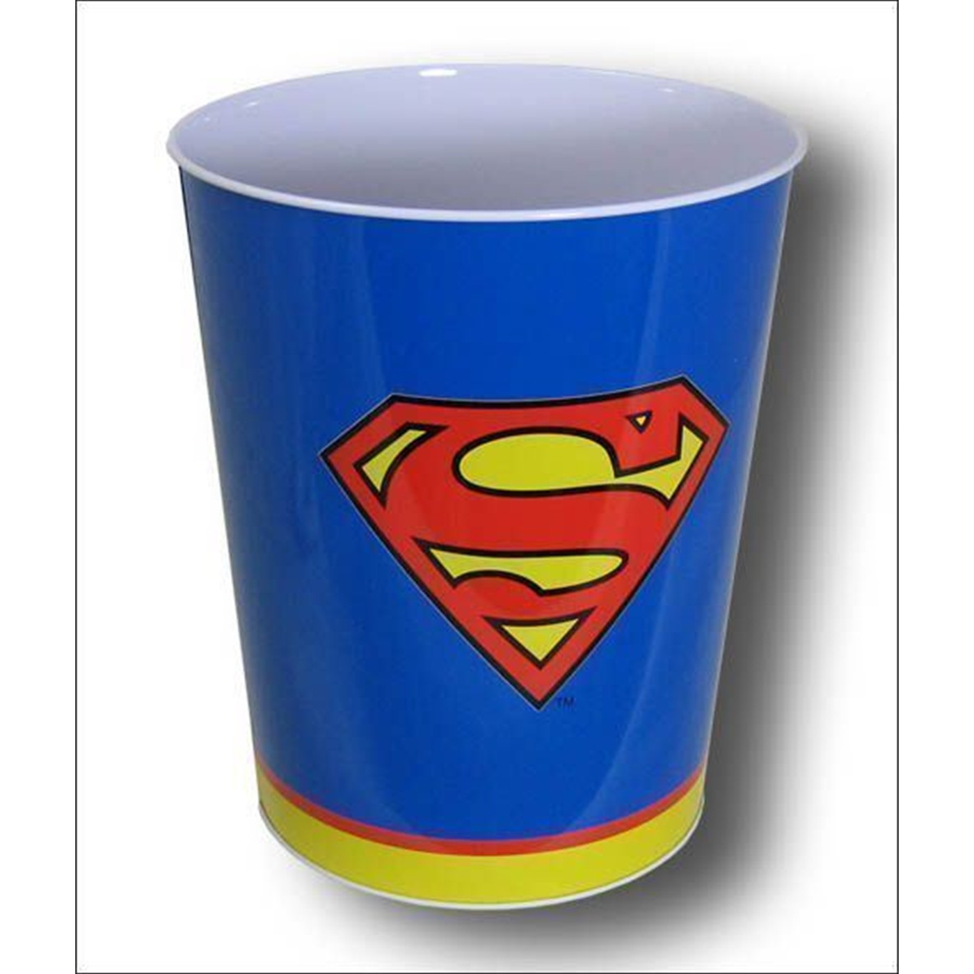 Superman Symbol Wastebasket