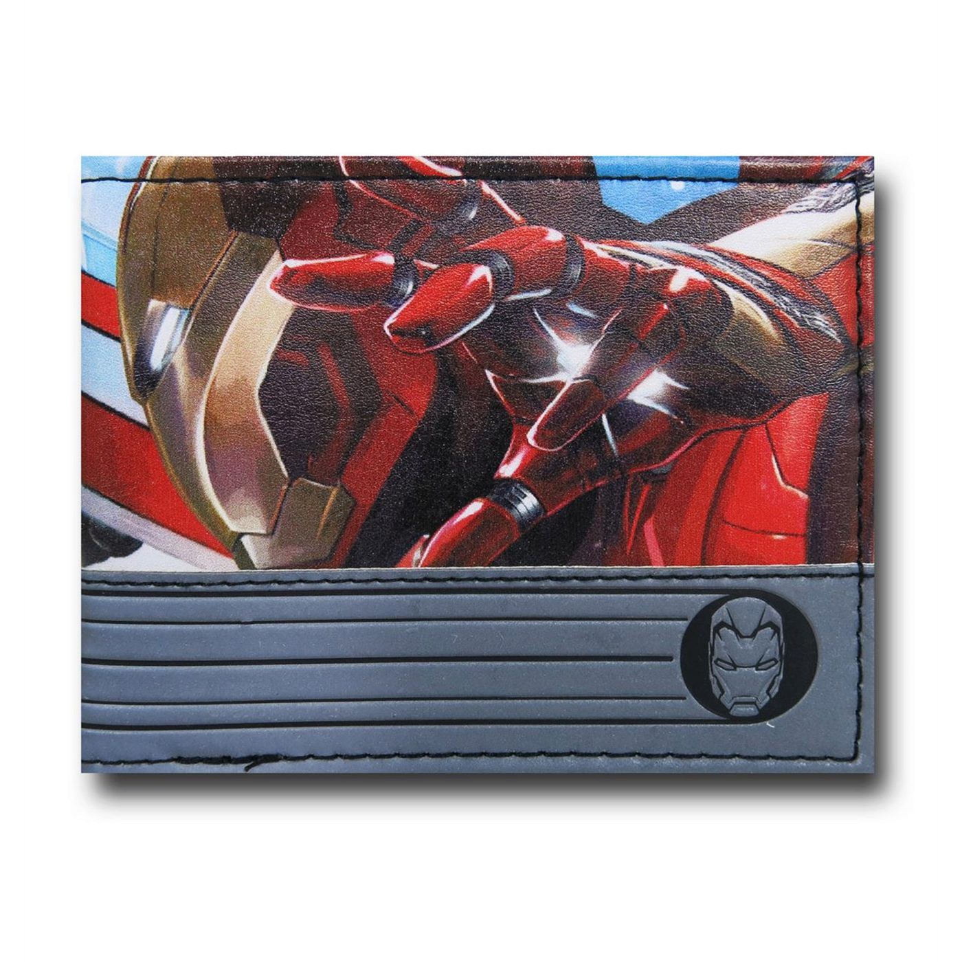 Captain America Civil War Versus Bi-Fold Wallet, Red