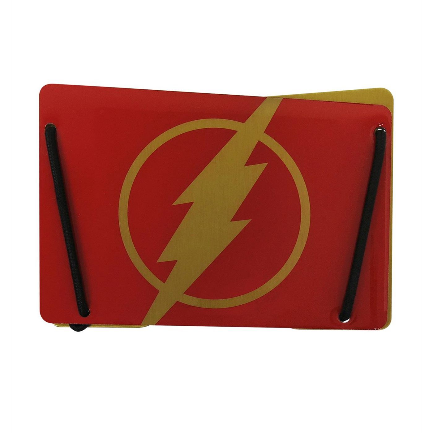 Flash Symbol Credit Card Wallet, Red