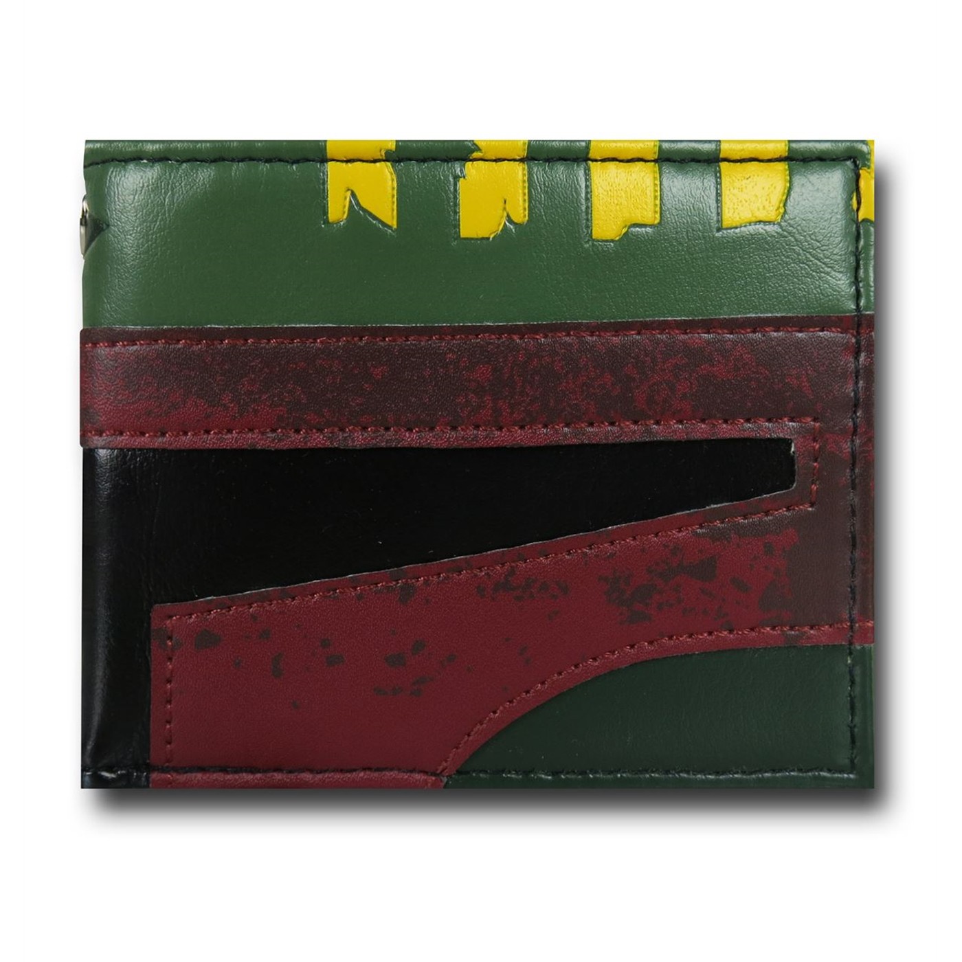 Star Wars Boba Fett Helmet Bi-Fold Wallet, Green