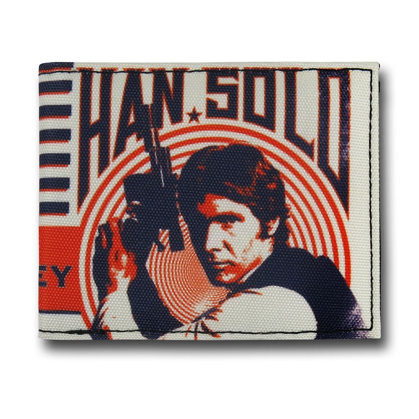Star Wars Han Solo Retro Men's Bi-Fold Wallet, Orange