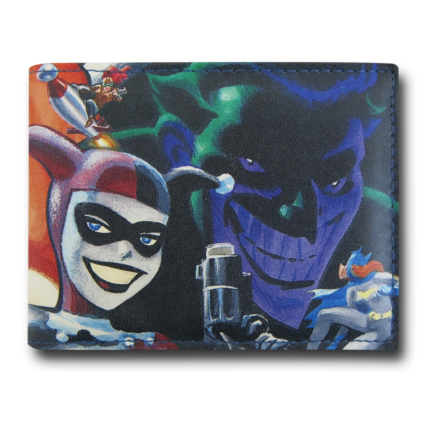 Batman Animated Series Villains Wallet, Red