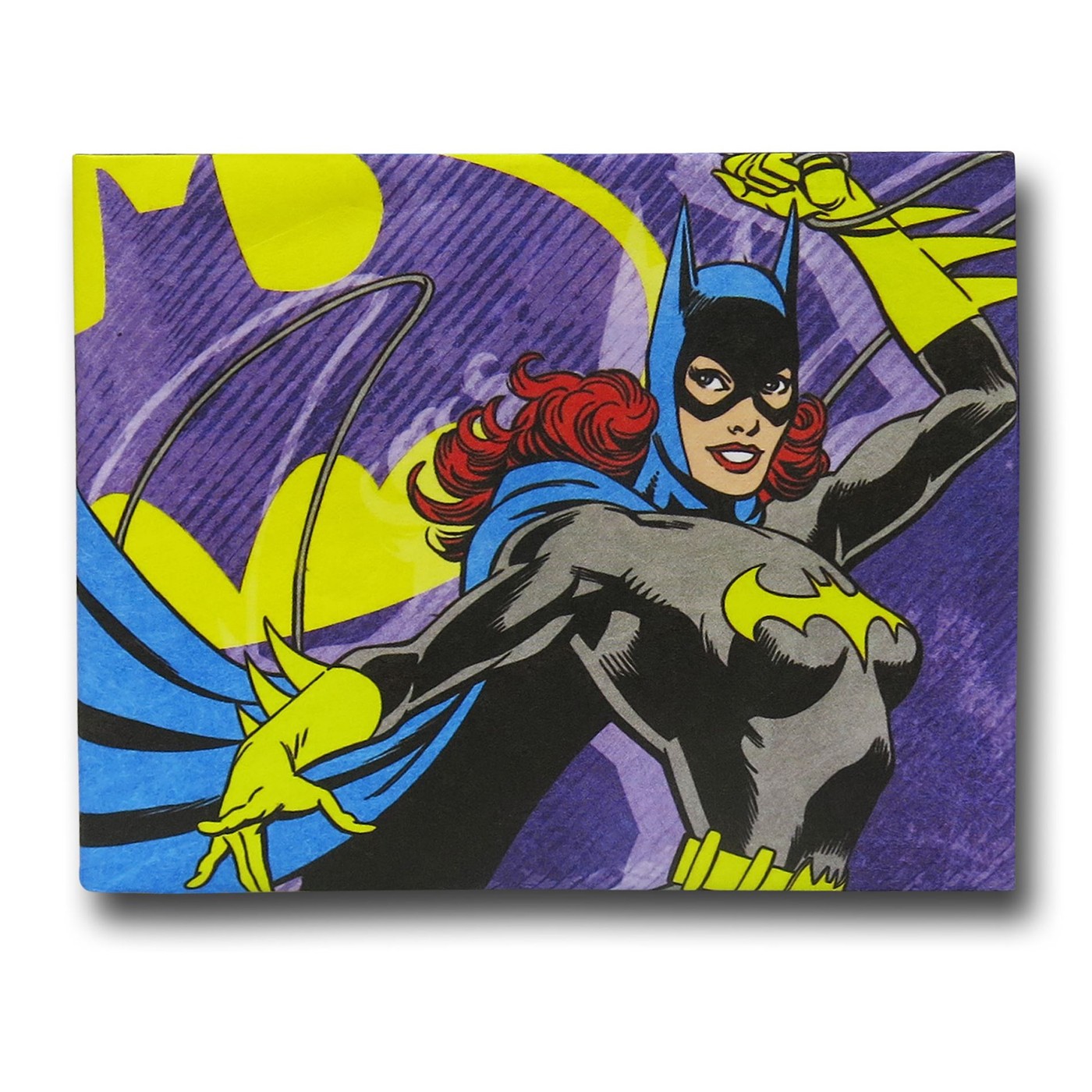 Batgirl Pose Tyvek Mighty Wallet, Purple