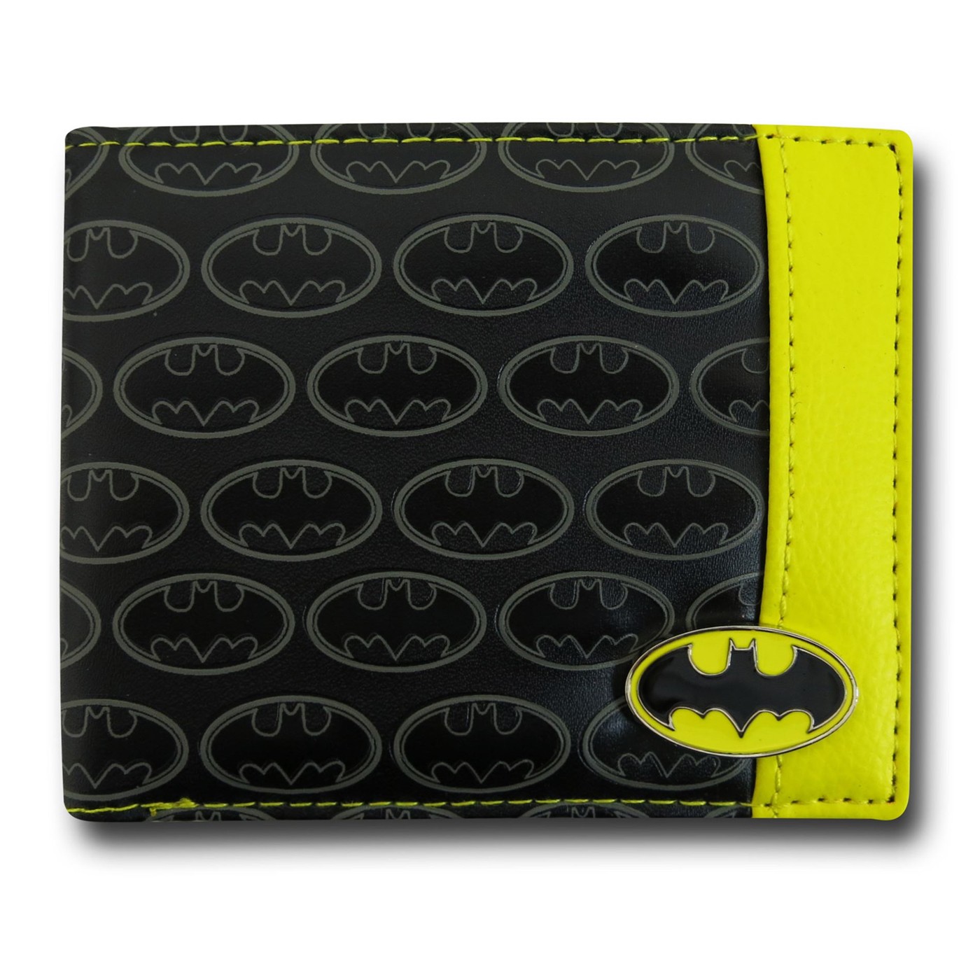 Batman Wallet w/ Mini Badge, Black