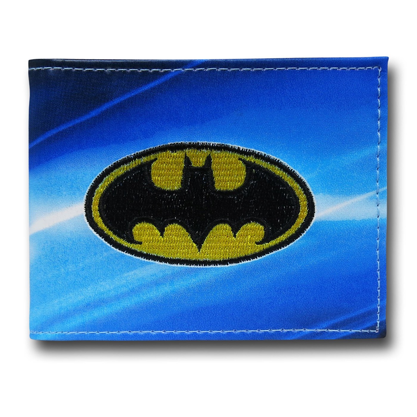 Batman 3D Emblem Sublimated Wallet, Blue