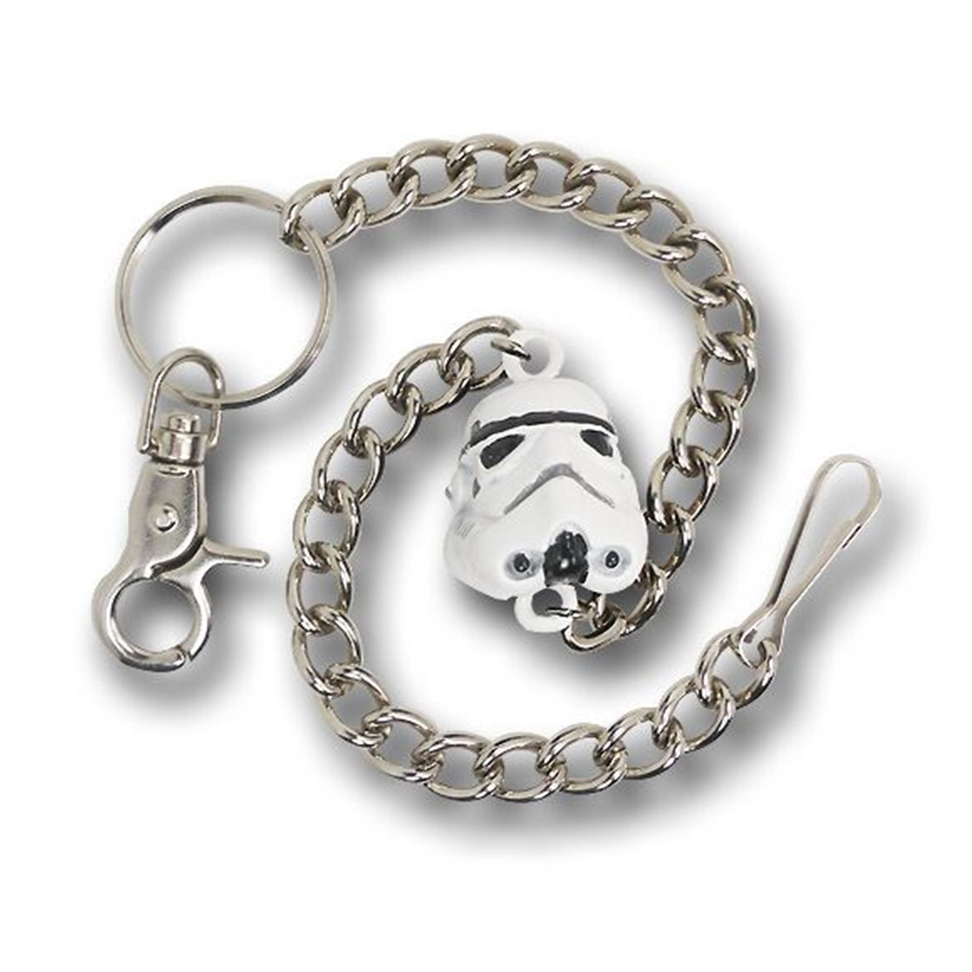 Star Wars Stormtrooper Wallet Chain, Grey