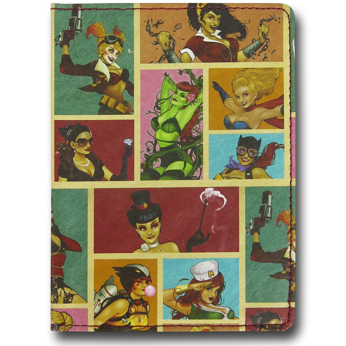 DC Bombshells Tyvek Mighty Passport Cover, White