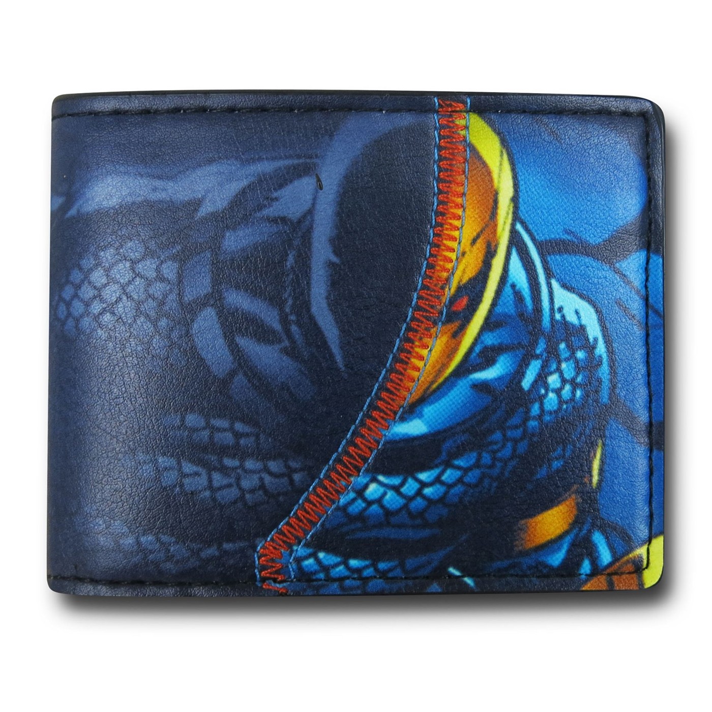 Deathstroke Image Bi-Fold Wallet, Black