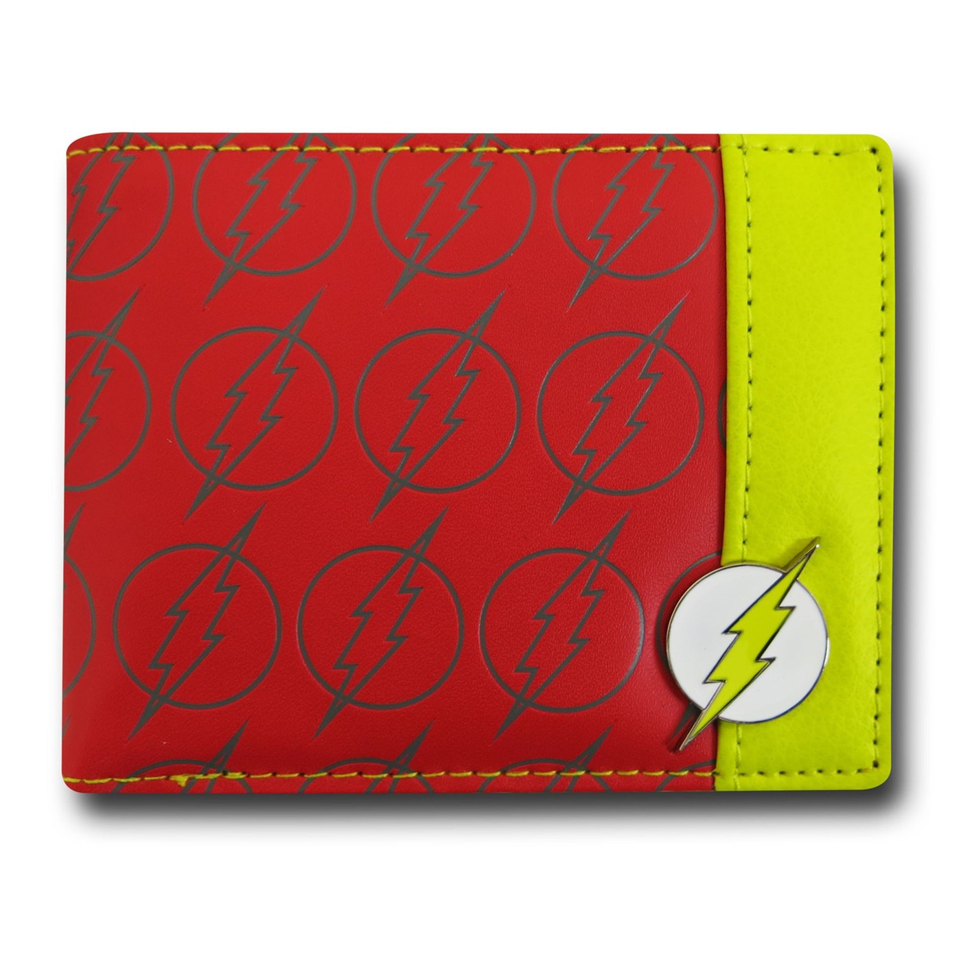 Flash Wallet w/ Mini Badge, Red