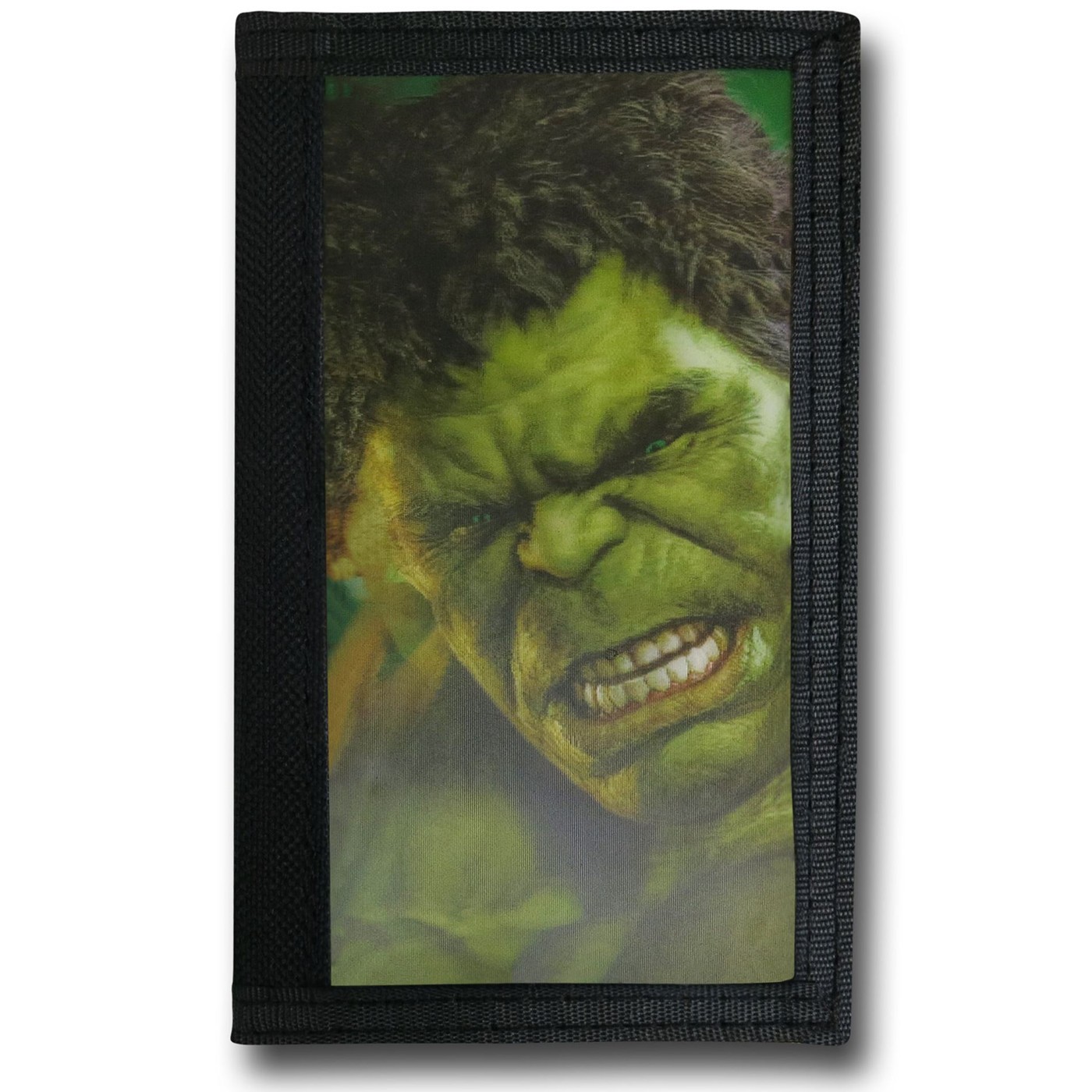 Incredible Hulk Age of Ultron Lenticular Velcro Wallet, Black