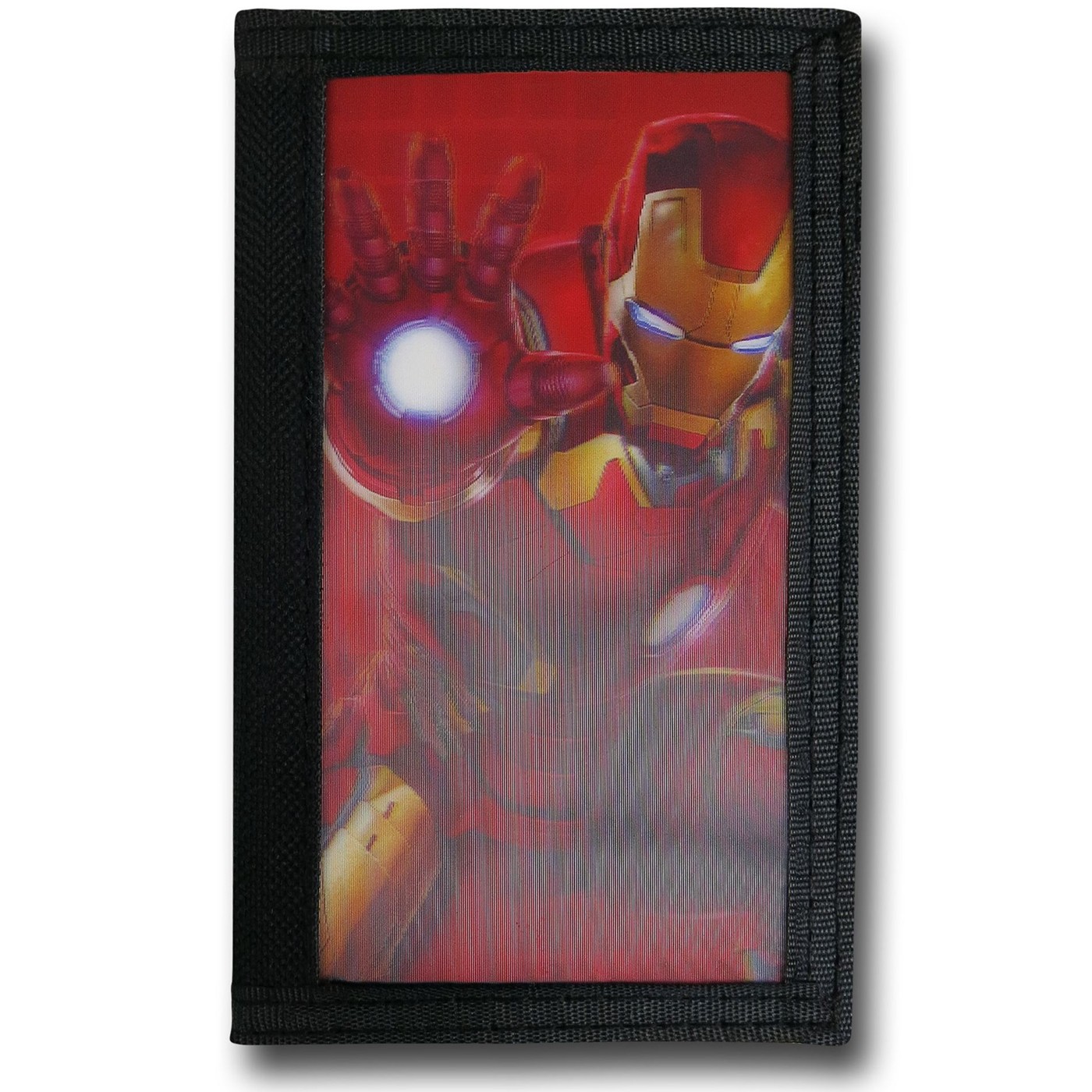 Iron Man Age of Ultron Lenticular Velcro Wallet, Black