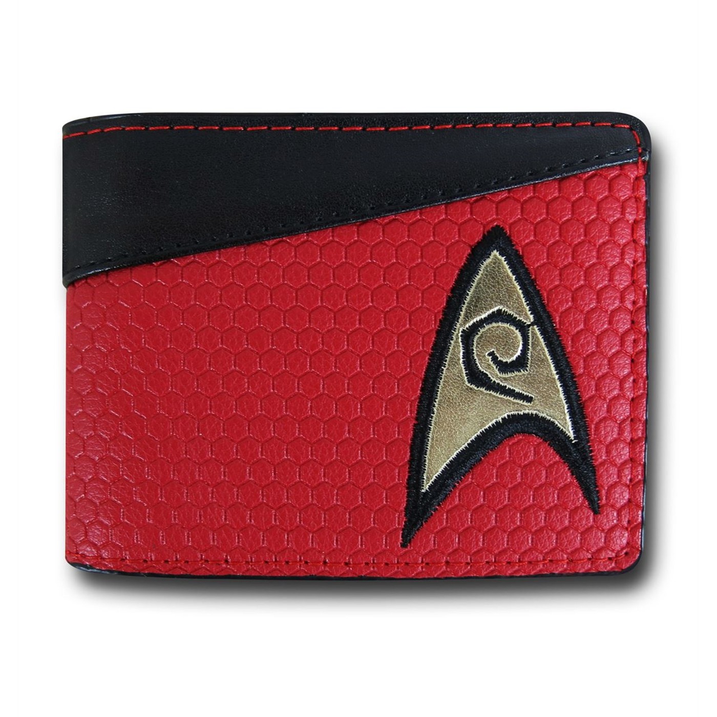 Star Trek Red Bi-Fold Wallet, Red