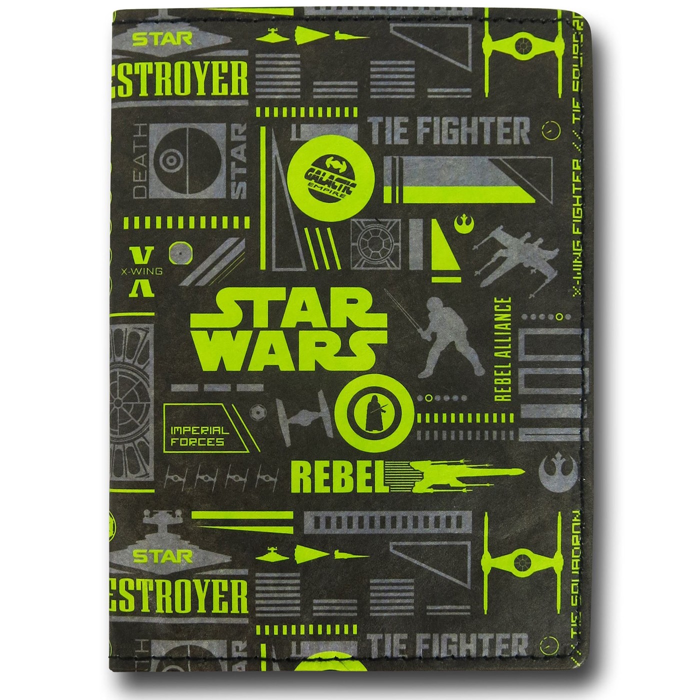 Star Wars Tyvek Mighty Passport Cover, Black