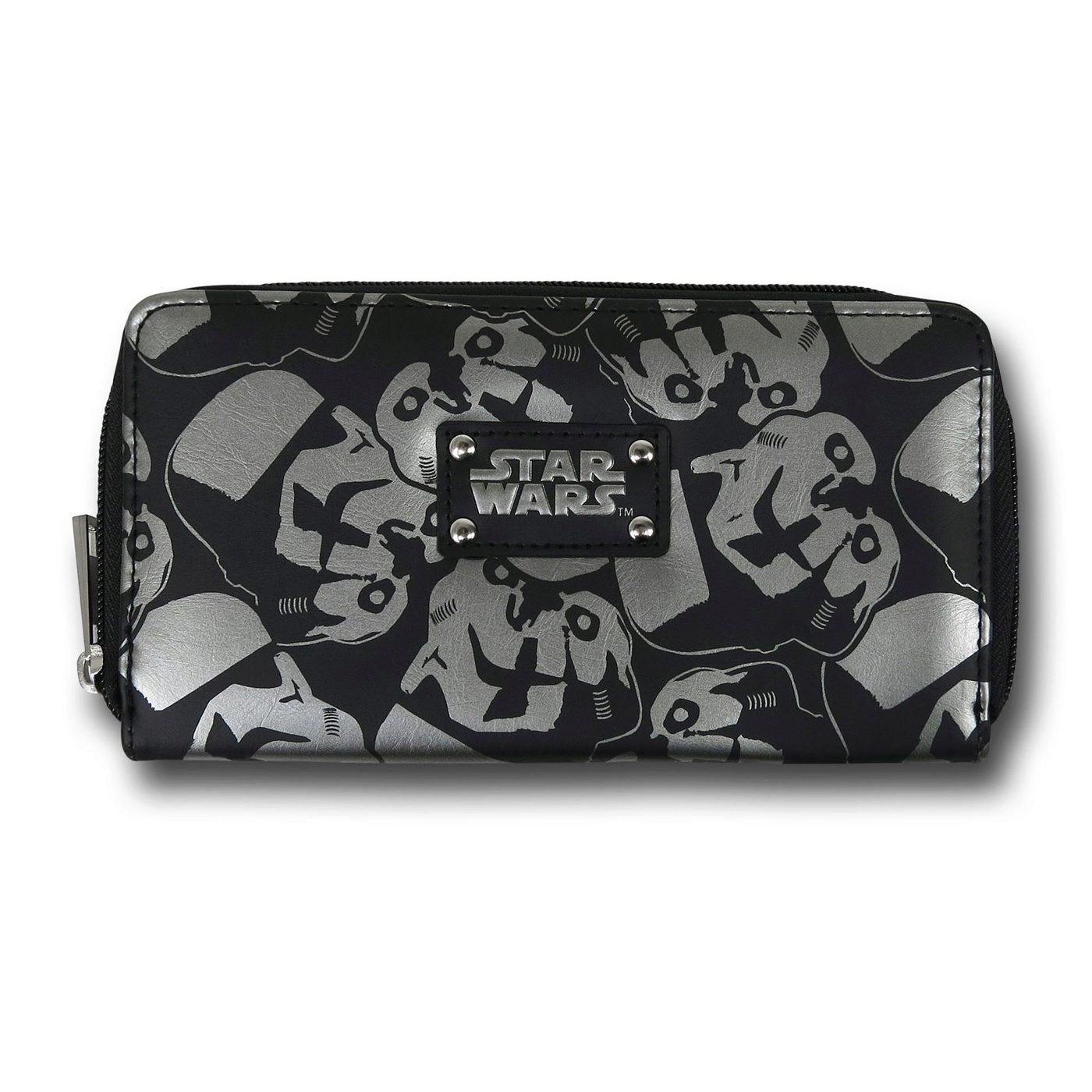 Star Wars Stormtrooper Helmets Zip Around Wallet