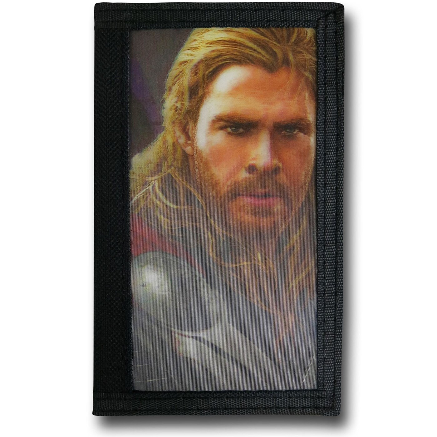 Thor Age of Ultron Lenticular Velcro Wallet, Black