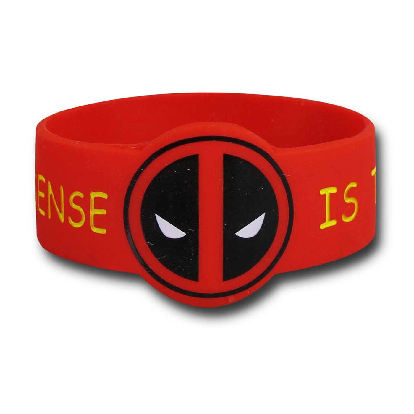 Deadpool Symbol Common Sense Wristband, Red