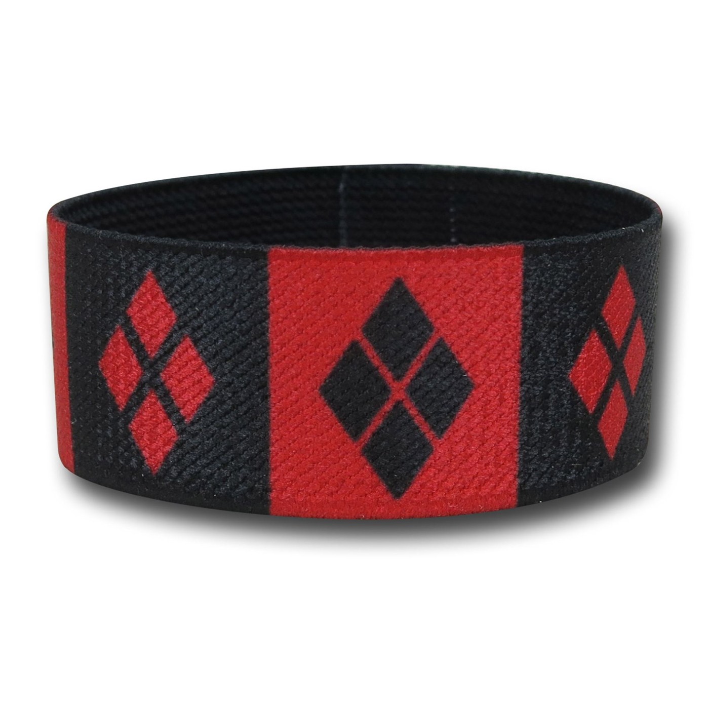 Harley Quinn Elastic Wristband, Red