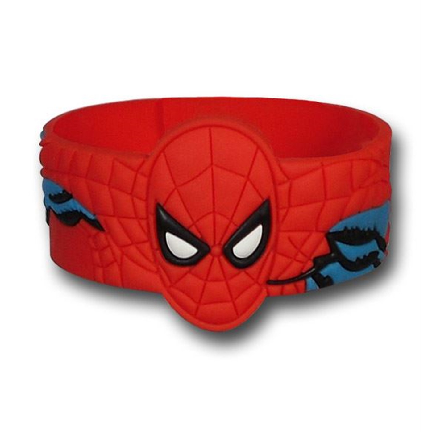 Spiderman Molded PVC Wristband, Red