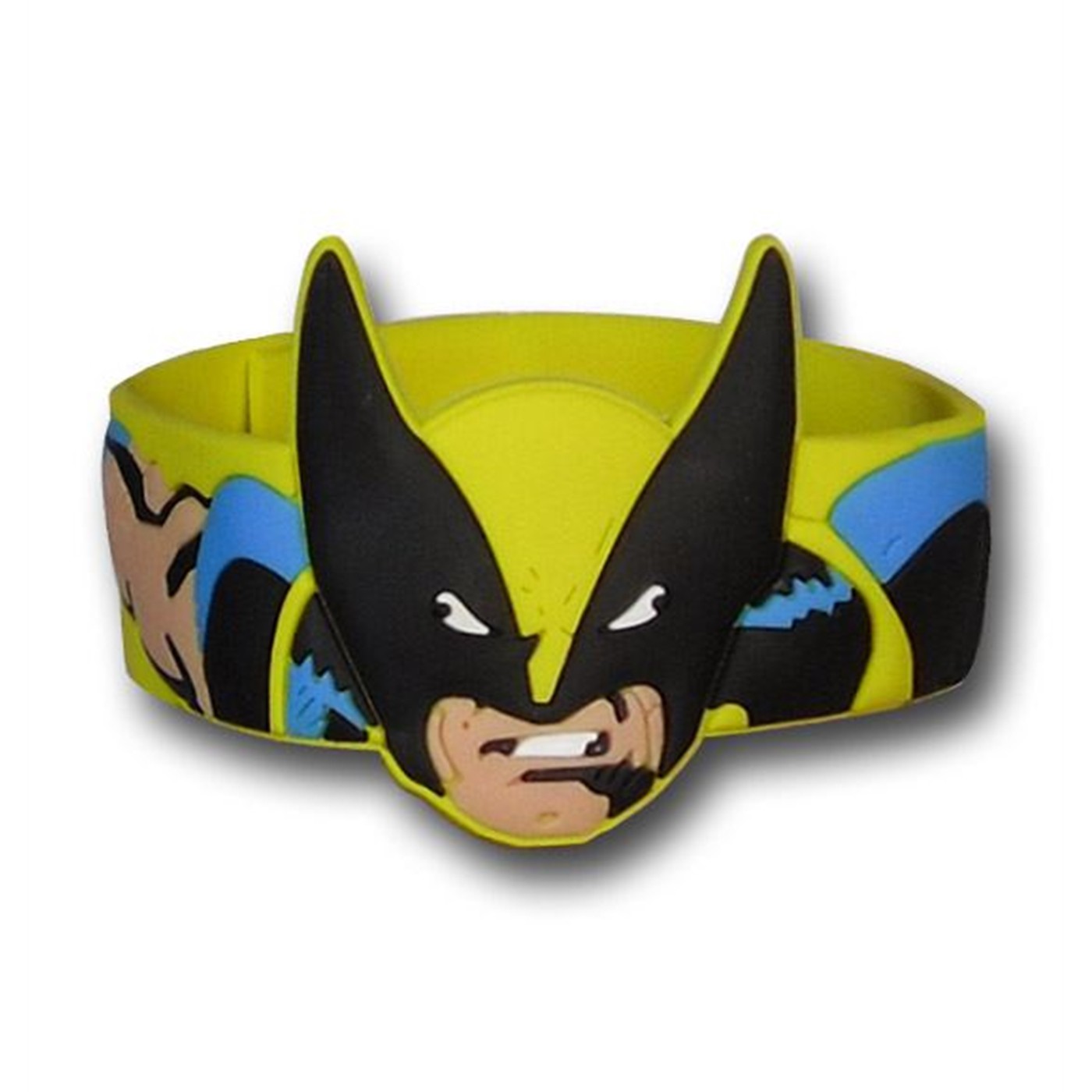Wolverine Molded PVC Wristband, Yellow