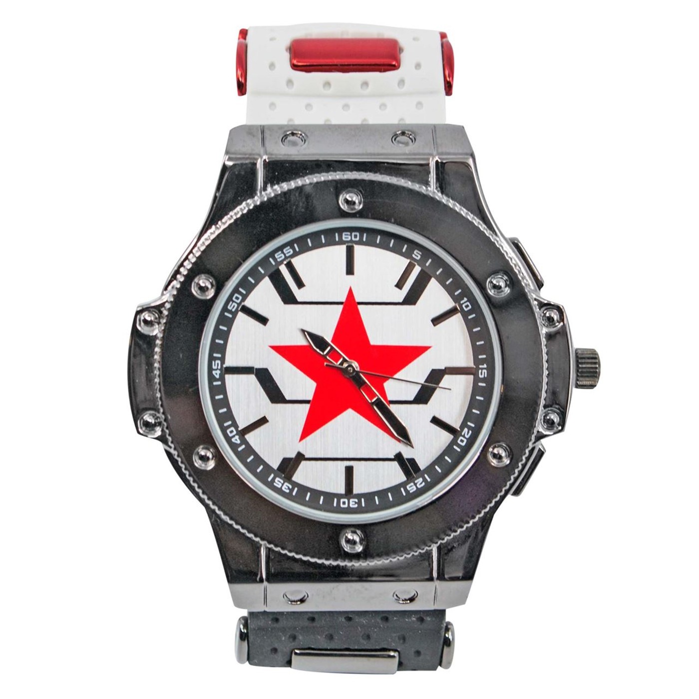 Winter Soldier Armor Watch with Adjustable Strap, Black
