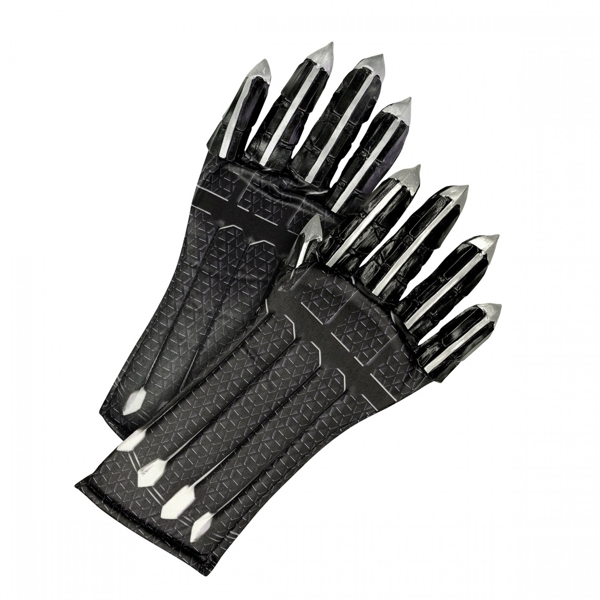Black Panther Deluxe Kids Costume Gloves, Black