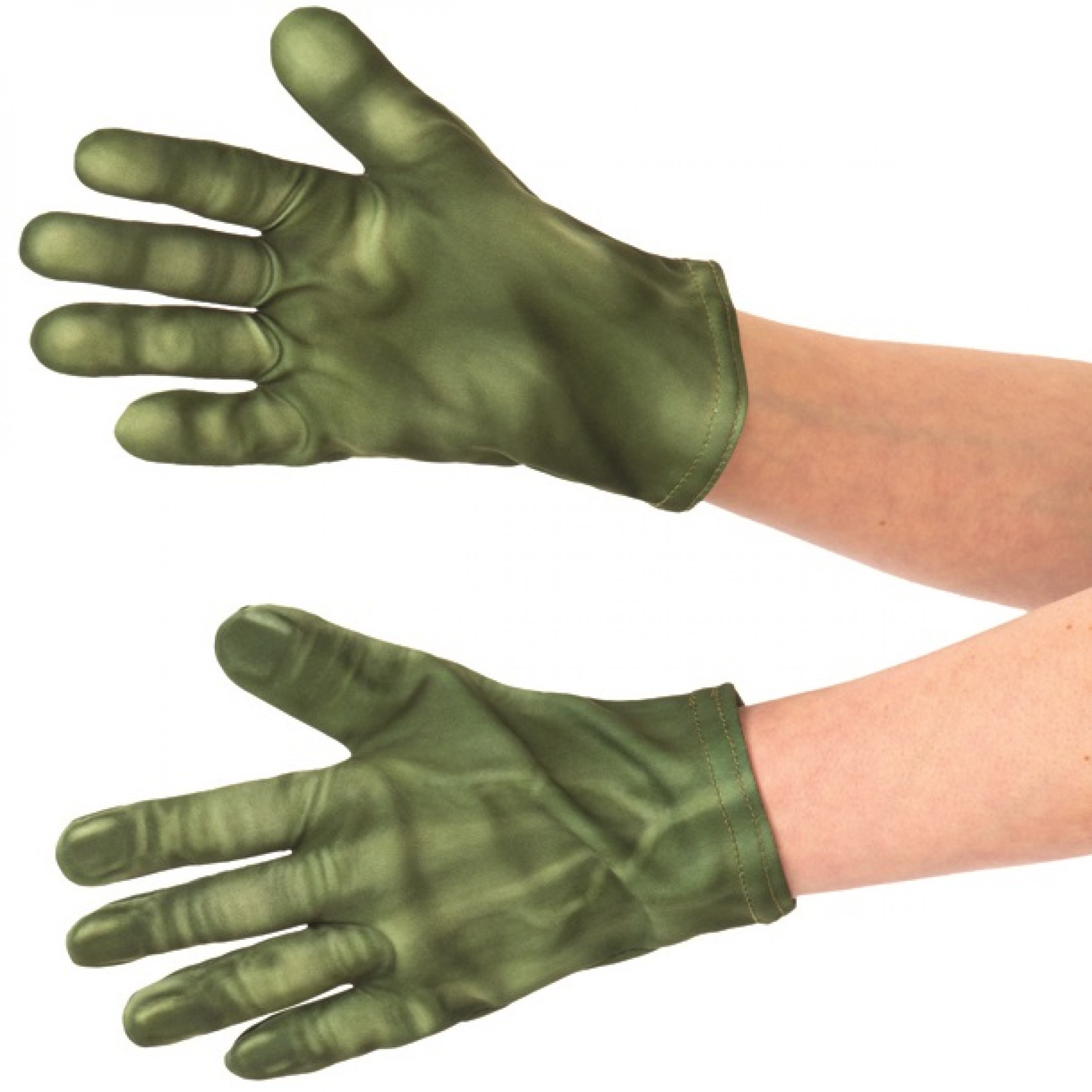 Hulk Children's Costume Gloves, Green