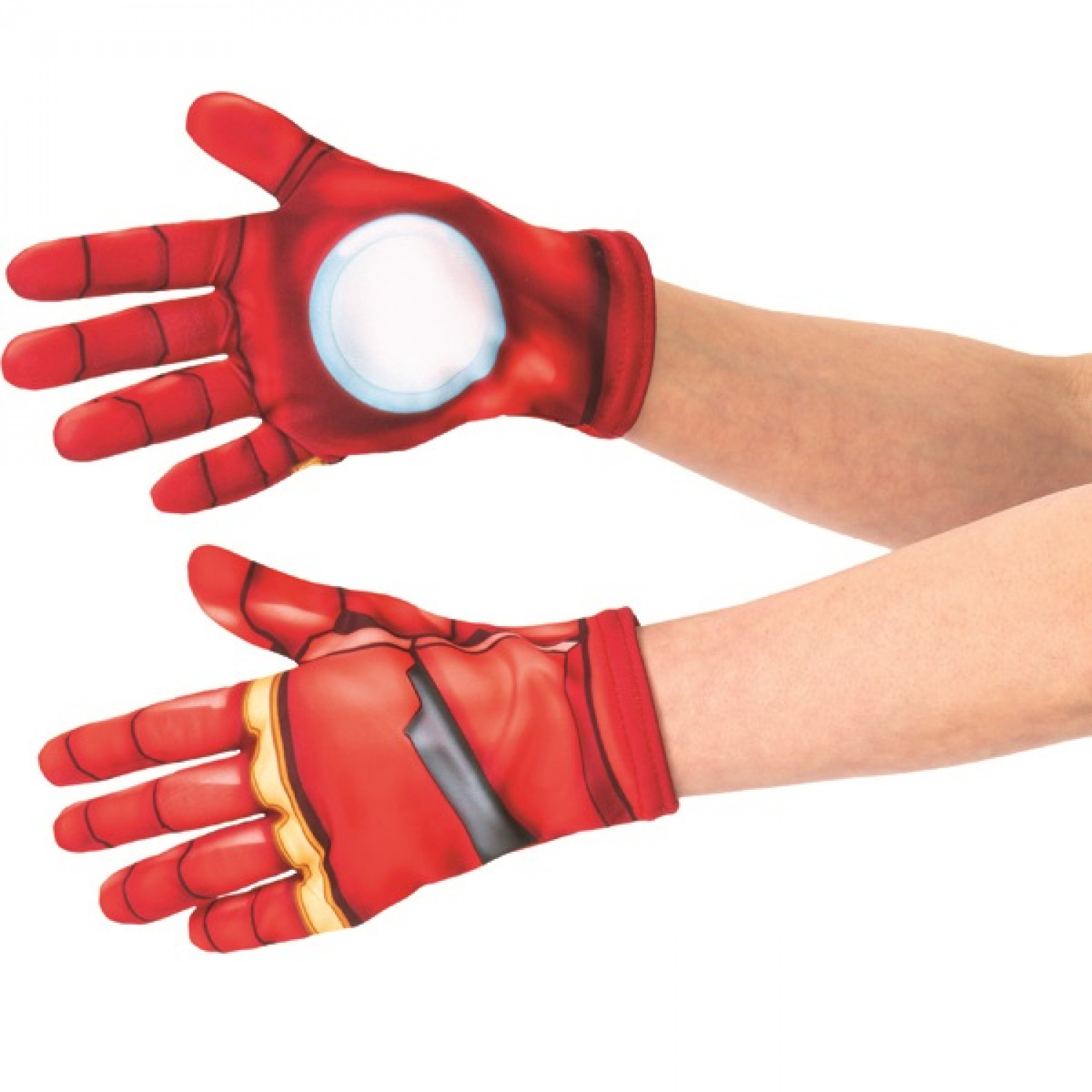 Iron Man Children's Costume Gloves, Red