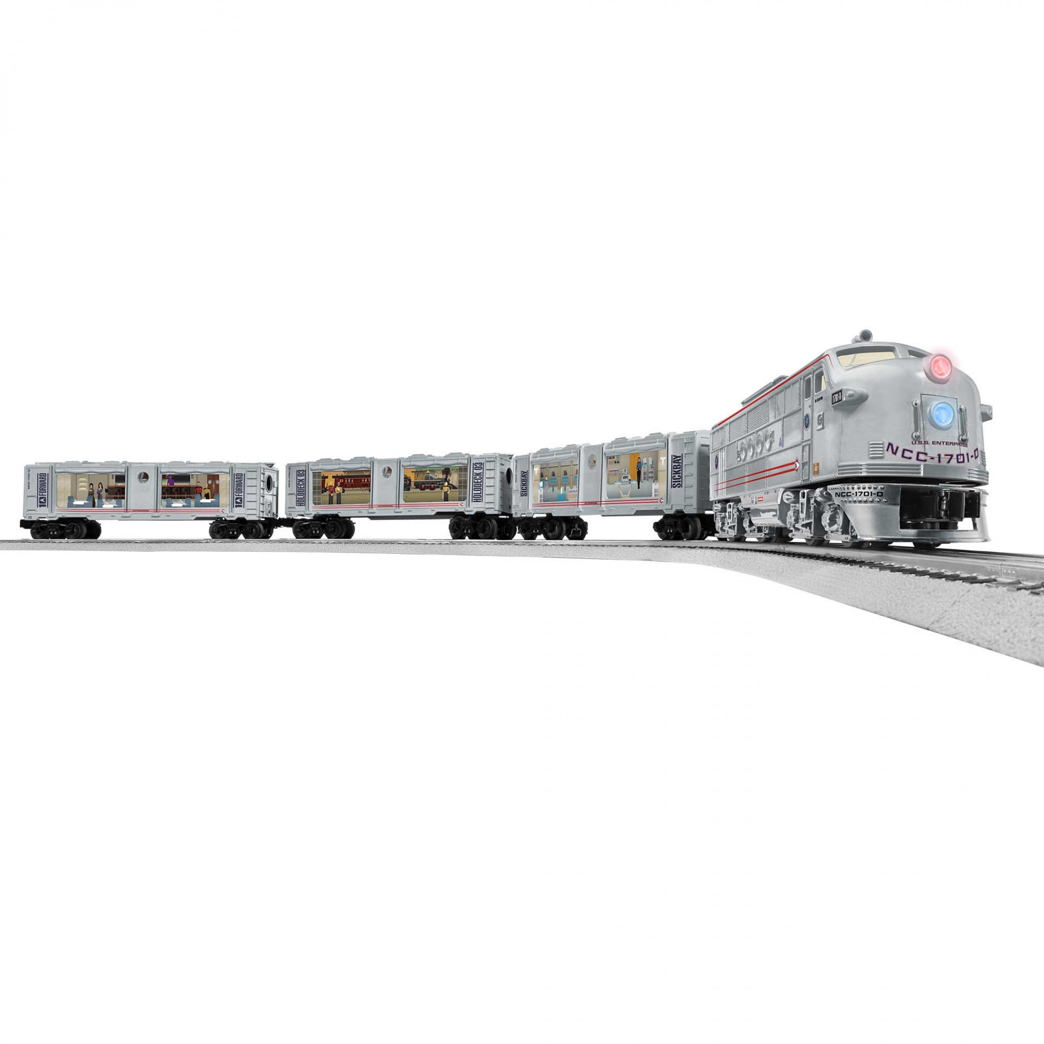 Star Trek Lionchief Lionel Train Set, Silver