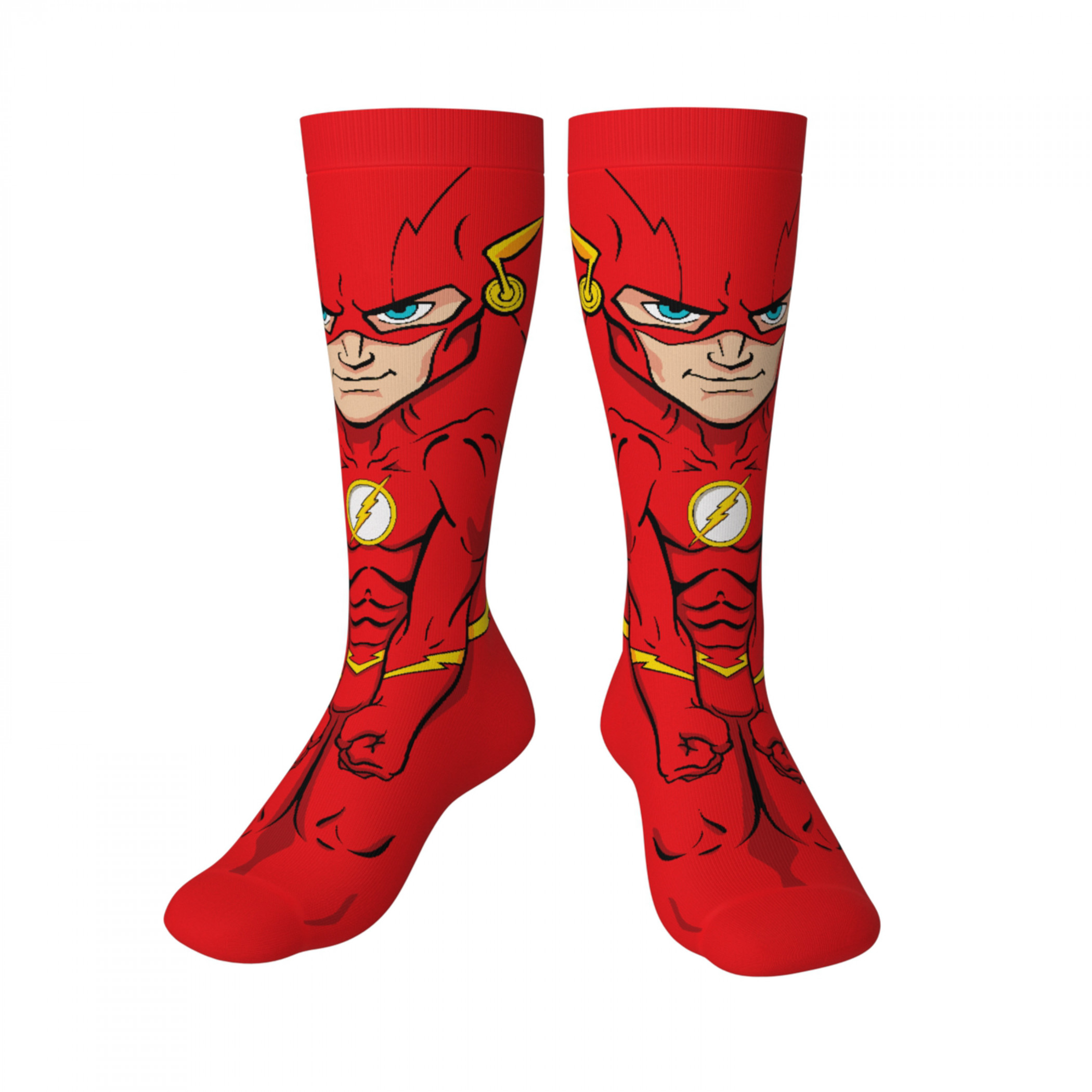 The Flash Crossover Crew Socks, Red