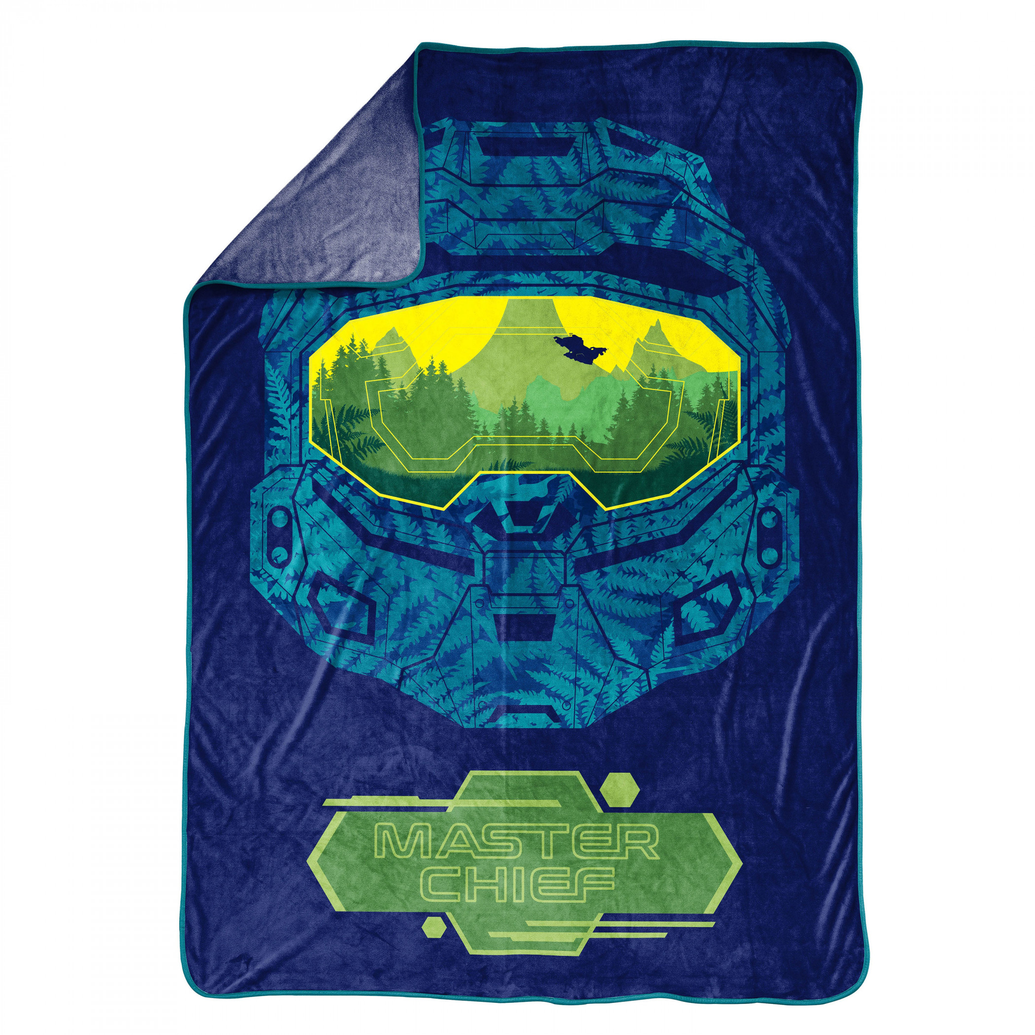 Halo Infinite Master Chief Throw Blanket, Multi-Color