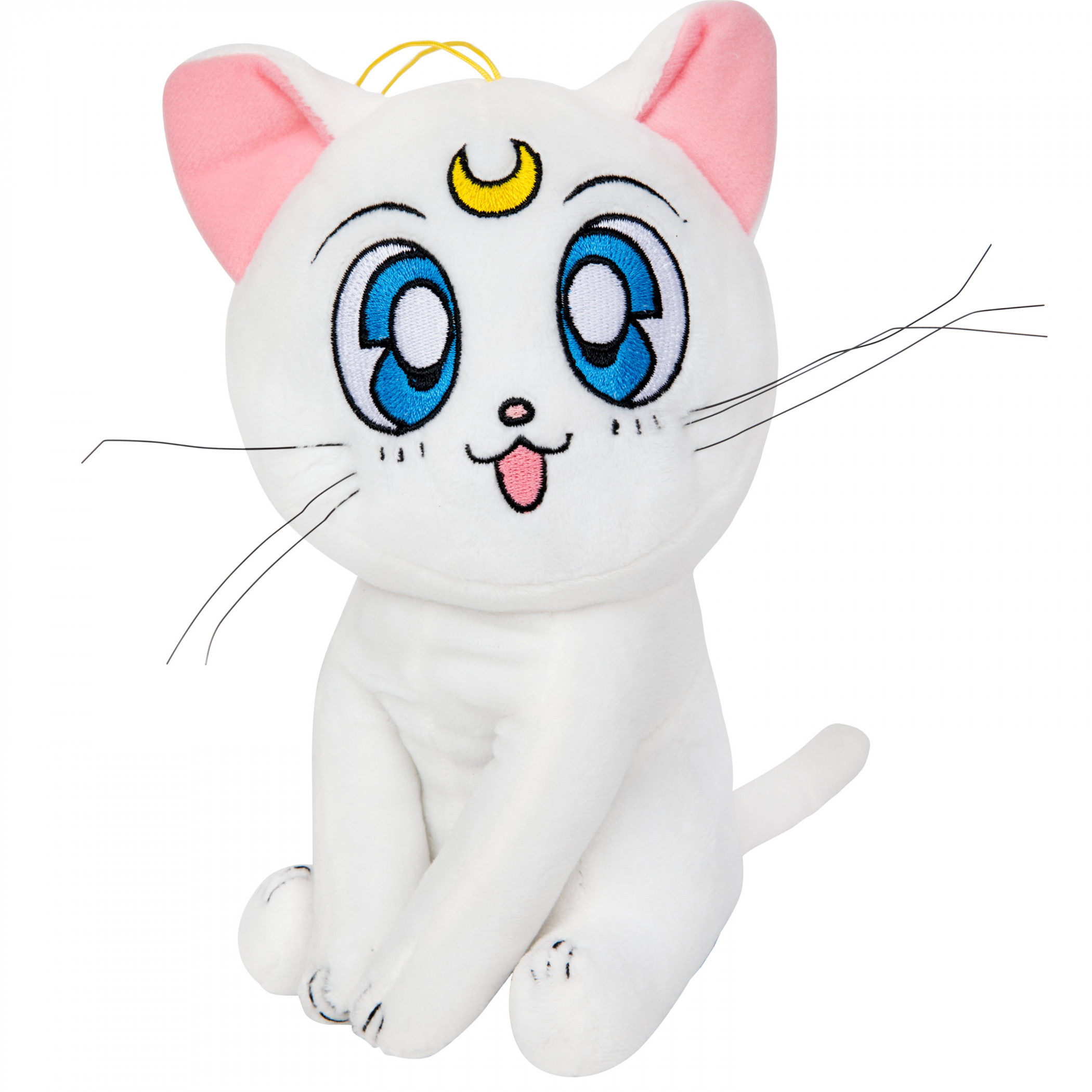 Sailor Moon Artemis Sitting Plush Doll, White
