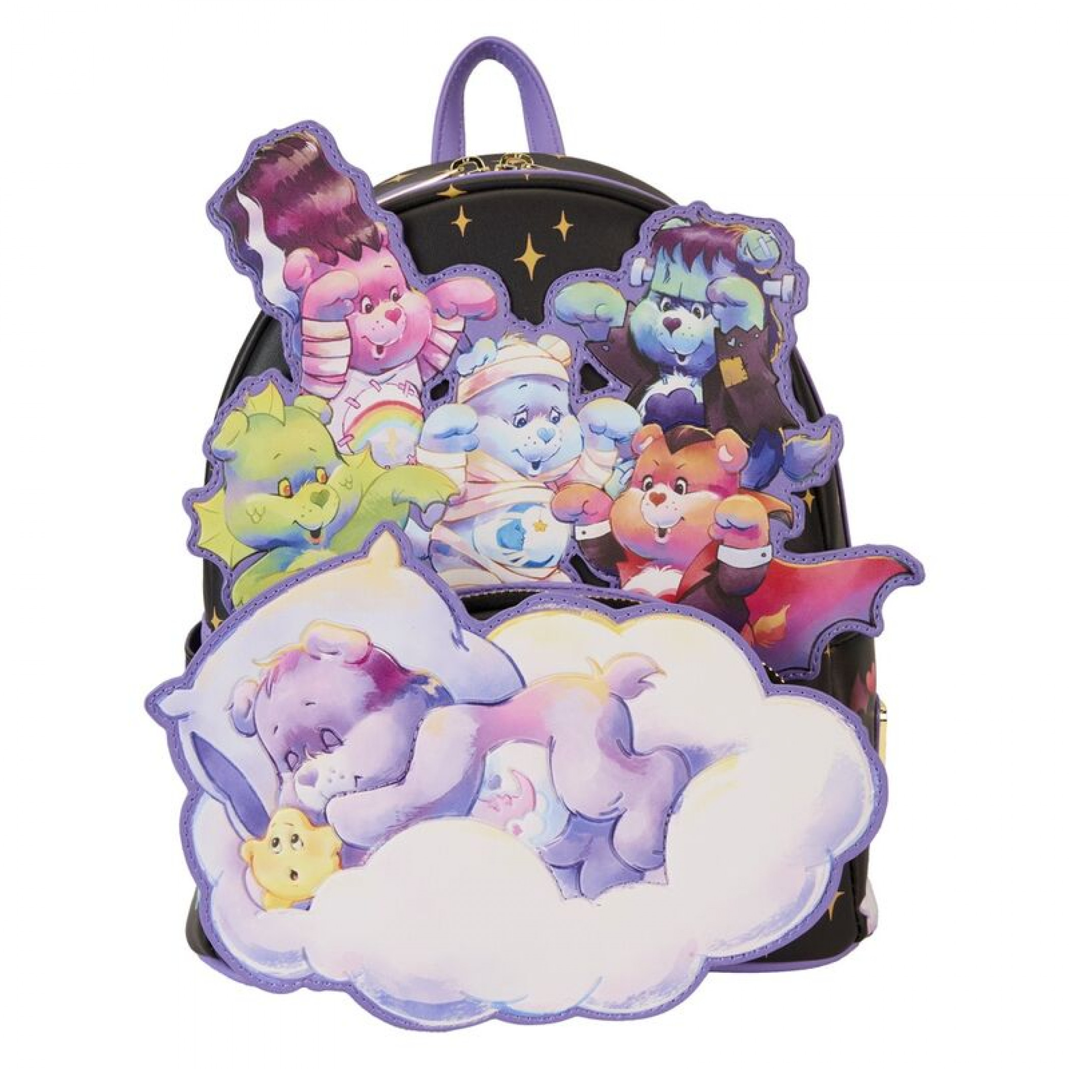 Care Bears X Universal Horror Spooky Dreams Mini Backpack By Loungefly, Multi-Color