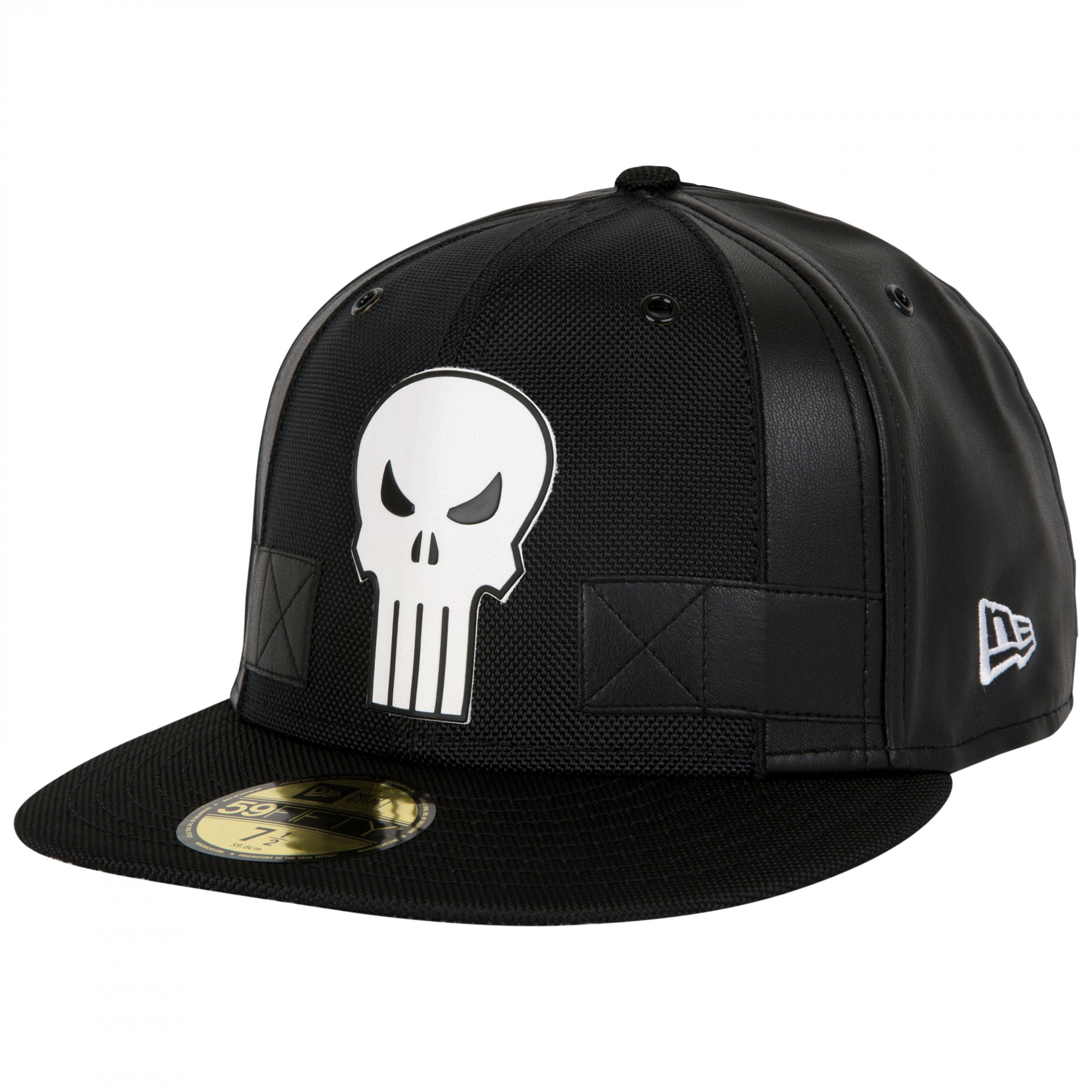 Punisher Armor New Era 59Fifty Fitted Hat, Black