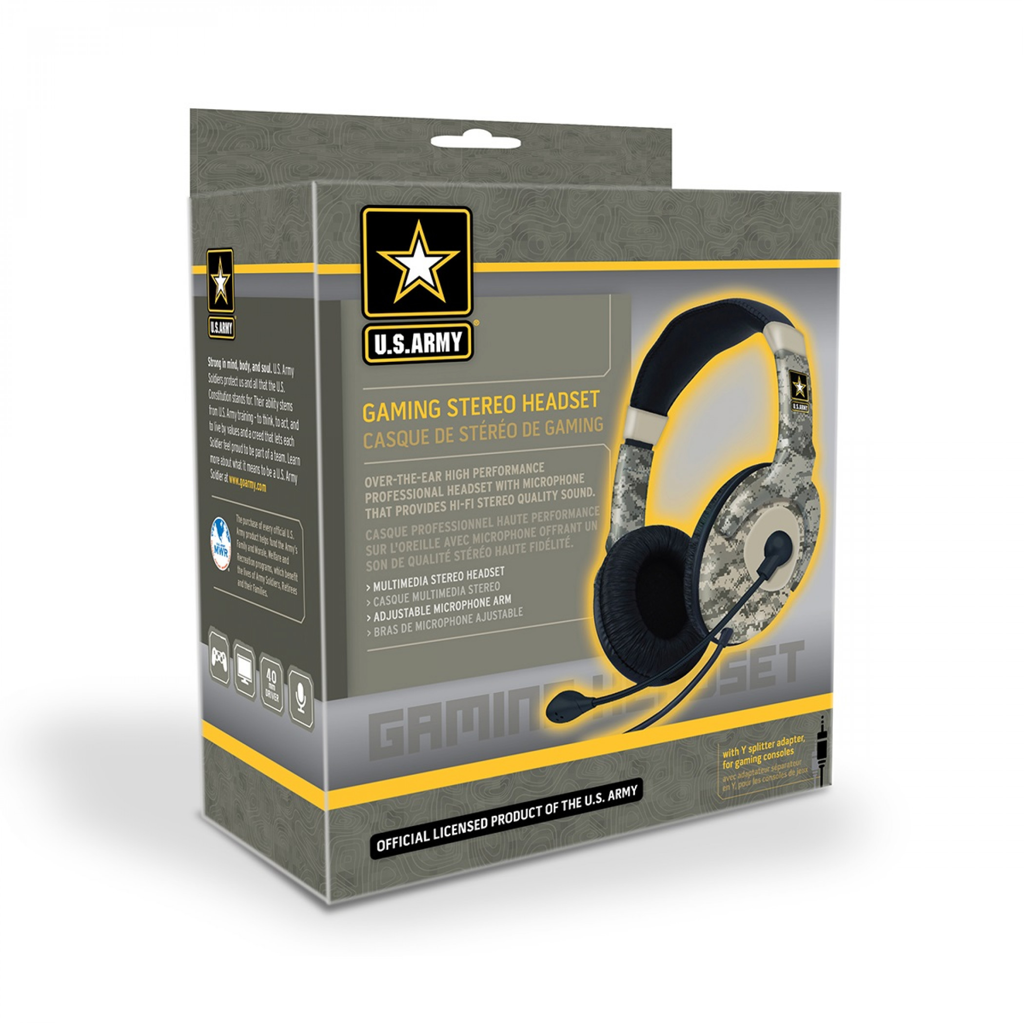 US Army - Gaming Headphones with Omnidirectional Mic - image 2