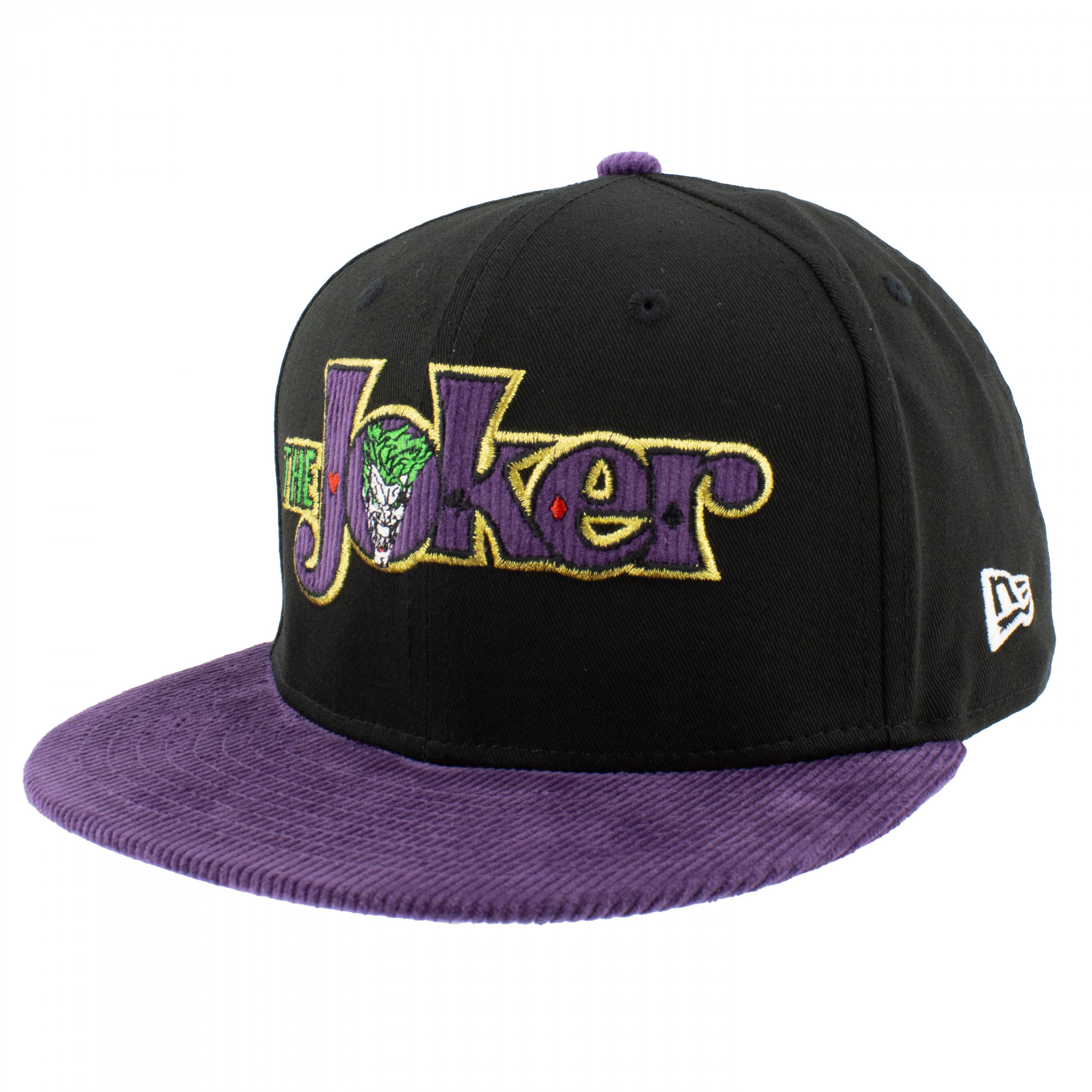 The Joker Retro Logo New Era 9Fifty Adjustable Hat, Multi-Color