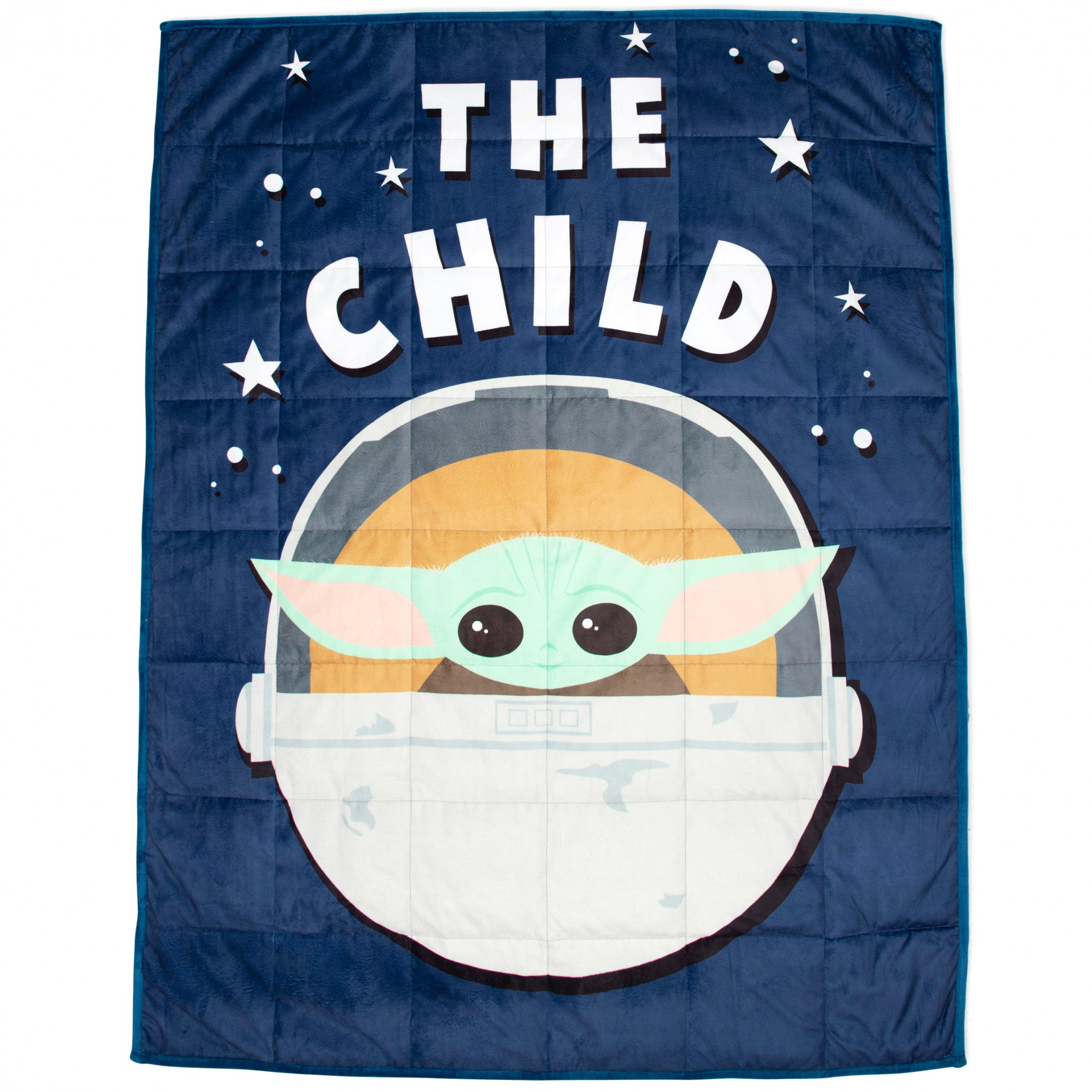 Star Wars The Mandalorian Grogu The Child Weighted Blanket, Multi-Color
