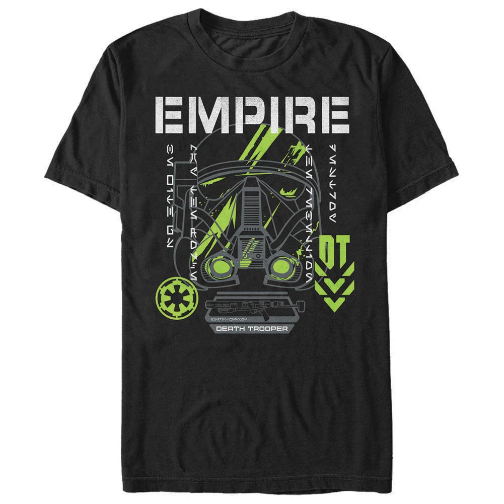 Star Wars Rogue One Empire Study Black T-Shirt, Black